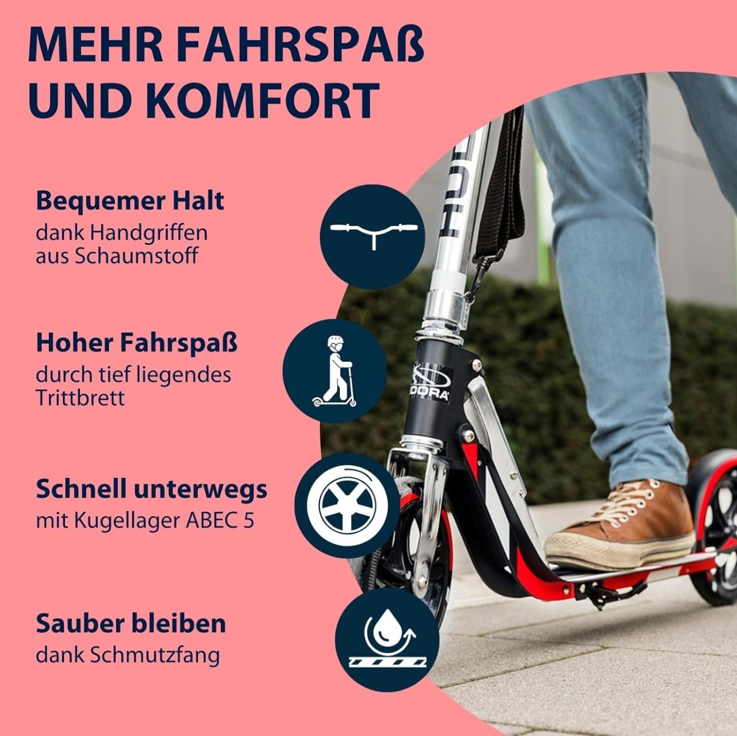 HUDORA BigWheel Cityroller